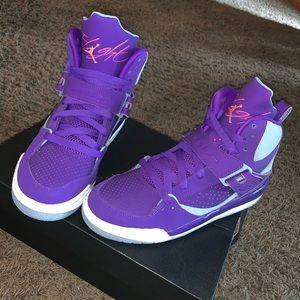 Purple Jordan Flight 45